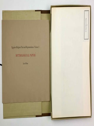 Mythological papyri. Vol. I: Text. Vol. II: Plates (complete set)[newline]M1336m-16.jpeg