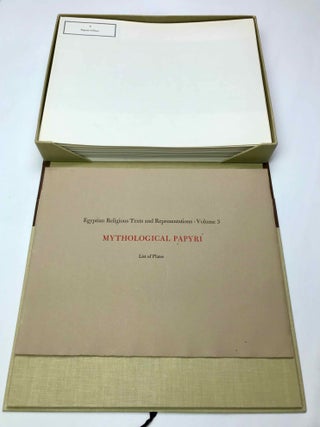 Mythological papyri. Vol. I: Text. Vol. II: Plates (complete set)[newline]M1336m-20.jpeg