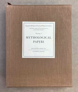 Mythological papyri. Vol. I: Text. Vol. II: Plates (complete set)