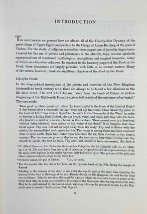 Mythological papyri. Vol. I: Text. Vol. II: Plates (complete set)