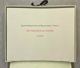 Mythological papyri. Vol. I: Text. Vol. II: Plates (complete set)