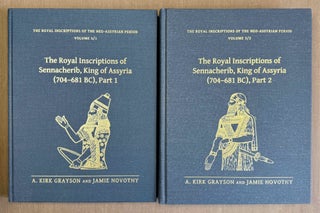 Item #M13371a Royal Inscriptions of Mesopotamia. Neo-Assyrian Periods. The Royal Inscriptions of...