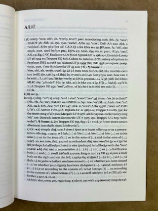 A dictionary of the Ugaritic language in the alphabetic tradition. Vol. I: A-K. Vol. II: L-Z (complete set)[newline]M13381-04.jpeg