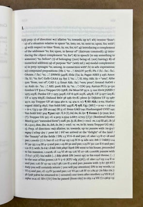 A dictionary of the Ugaritic language in the alphabetic tradition. Vol. I: A-K. Vol. II: L-Z (complete set)