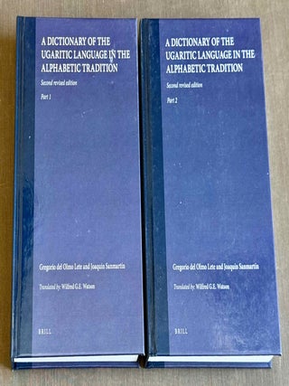 Item #M13381a A dictionary of the Ugaritic language in the alphabetic tradition. Vol. I: A-K....[newline]M13381a-00.jpeg