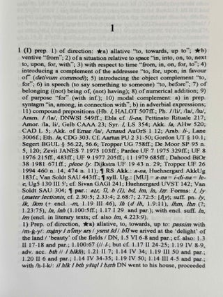 A dictionary of the Ugaritic language in the alphabetic tradition. Vol. I: A-K. Vol. II: L-Z (complete set)[newline]M13381a-08.jpeg