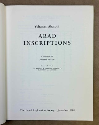 Arad inscriptions