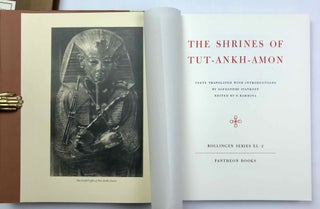 Item #M1340m The shrines of Tut-Ankh-Amun. PIANKOFF Alexandre