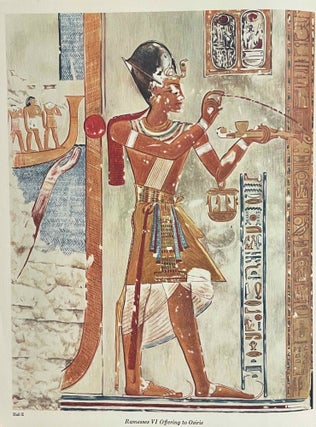 Item #M1341l The tomb of Ramesses VI. Vol. I: Texts. Vol. II: Plates (complete set). PIANKOFF...[newline]M1341l-00.jpeg