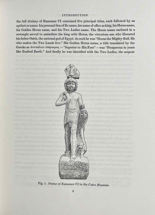 The tomb of Ramesses VI. Vol. I: Texts. Vol. II: Plates (complete set)[newline]M1341l-12.jpeg