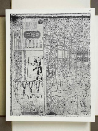 The tomb of Ramesses VI. Vol. I: Texts. Vol. II: Plates (complete set)[newline]M1341l-18.jpeg