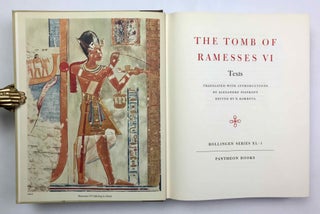 Item #M1341m The tomb of Ramesses VI. Vol. I: Texts. Vol. II: Plates (complete set). PIANKOFF...[newline]M1341m-00.jpeg