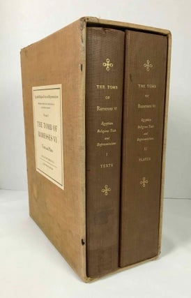 The tomb of Ramesses VI. Vol. I: Texts. Vol. II: Plates (complete set)