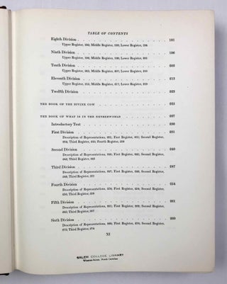 The tomb of Ramesses VI. Vol. I: Texts. Vol. II: Plates (complete set)