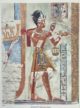 Item #M1341s The tomb of Ramesses VI. Vol. I: Texts. Vol. II: Plates (complete set). PIANKOFF...