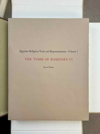 The tomb of Ramesses VI. Vol. I: Texts. Vol. II: Plates (complete set)