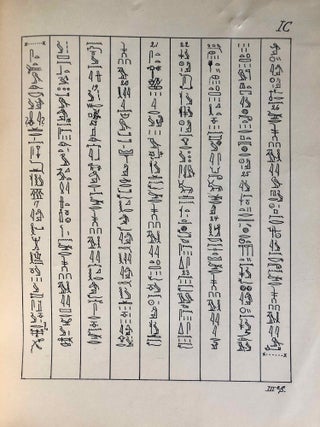 Inscriptions hiéroglyphiques recueillies en Europe et en Egypte. Troisième série. Planches.[newline]M1346a-04.jpg