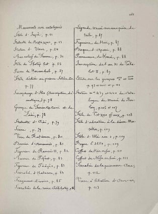 Recueil d'inscriptions inédites du musée égyptien du Louvre, traduites et commentées. Tome I & II (complete set)[newline]M1349-18.jpeg