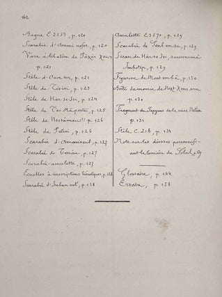 Recueil d'inscriptions inédites du musée égyptien du Louvre, traduites et commentées. Tome I & II (complete set)[newline]M1349-19.jpeg