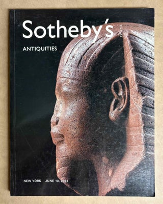Item #M13527 Sotheby's. Antiquities (Egyptian, Greek, Etruscan, Roman and Western Asiatic)...
