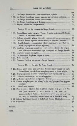 Etudes de syntaxe copte