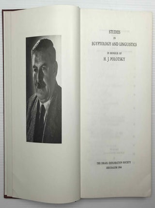 Festschrift Polotsky. Studies in Egyptology and Linguistics. In honour of H.J. Polotsky.