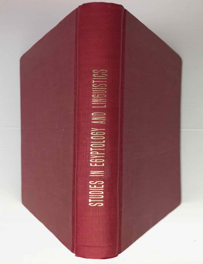 Item #M1358d Festschrift Polotsky. Studies in Egyptology and Linguistics. In honour of H.J. Polotsky. POLOTSKY Hans Jakob.