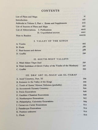 Topographical Bibliography. Vol. I: The Theban necropolis. Part 1: Private tombs. Part 2: Royal tombs and smaller cemeteries. Vol. II: Theban temples. Vol. III: Memphis. Part 1: Abu Rawash to Abusir. Part 2: Saqqara to Dahshur. Vol. VI: Upper Egypt: Chief Temples (excluding Thebes). Abydos, Dendera, Esna, Edfu, K&ocirc;m Ombo, and Philae. Vol. VII: Nubia deserts and outside Egypt (missing vol. IV, V & VIII)[newline]M1360e-11.jpeg