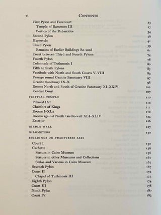Topographical Bibliography. Vol. I: The Theban necropolis. Part 1: Private tombs. Part 2: Royal tombs and smaller cemeteries. Vol. II: Theban temples. Vol. III: Memphis. Part 1: Abu Rawash to Abusir. Part 2: Saqqara to Dahshur. Vol. VI: Upper Egypt: Chief Temples (excluding Thebes). Abydos, Dendera, Esna, Edfu, K&ocirc;m Ombo, and Philae. Vol. VII: Nubia deserts and outside Egypt (missing vol. IV, V & VIII)[newline]M1360e-23.jpeg