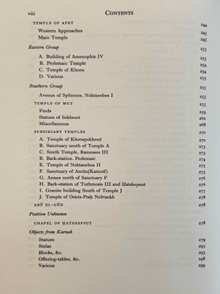 Topographical Bibliography. Vol. I: The Theban necropolis. Part 1: Private tombs. Part 2: Royal tombs and smaller cemeteries. Vol. II: Theban temples. Vol. III: Memphis. Part 1: Abu Rawash to Abusir. Part 2: Saqqara to Dahshur. Vol. VI: Upper Egypt: Chief Temples (excluding Thebes). Abydos, Dendera, Esna, Edfu, K&ocirc;m Ombo, and Philae. Vol. VII: Nubia deserts and outside Egypt (missing vol. IV, V & VIII)[newline]M1360e-25.jpeg