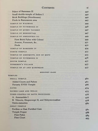 Topographical Bibliography. Vol. I: The Theban necropolis. Part 1: Private tombs. Part 2: Royal tombs and smaller cemeteries. Vol. II: Theban temples. Vol. III: Memphis. Part 1: Abu Rawash to Abusir. Part 2: Saqqara to Dahshur. Vol. VI: Upper Egypt: Chief Temples (excluding Thebes). Abydos, Dendera, Esna, Edfu, K&ocirc;m Ombo, and Philae. Vol. VII: Nubia deserts and outside Egypt (missing vol. IV, V & VIII)[newline]M1360e-28.jpeg