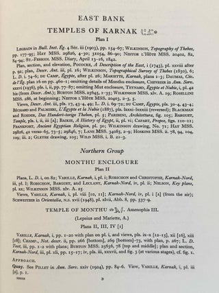 Topographical Bibliography. Vol. I: The Theban necropolis. Part 1: Private tombs. Part 2: Royal tombs and smaller cemeteries. Vol. II: Theban temples. Vol. III: Memphis. Part 1: Abu Rawash to Abusir. Part 2: Saqqara to Dahshur. Vol. VI: Upper Egypt: Chief Temples (excluding Thebes). Abydos, Dendera, Esna, Edfu, K&ocirc;m Ombo, and Philae. Vol. VII: Nubia deserts and outside Egypt (missing vol. IV, V & VIII)[newline]M1360e-31.jpeg