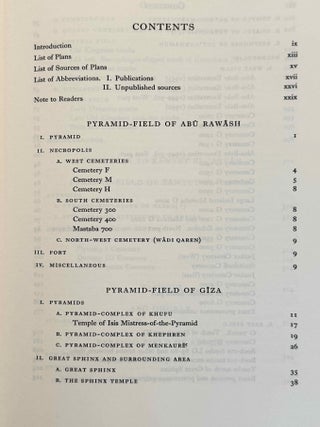Topographical Bibliography. Vol. I: The Theban necropolis. Part 1: Private tombs. Part 2: Royal tombs and smaller cemeteries. Vol. II: Theban temples. Vol. III: Memphis. Part 1: Abu Rawash to Abusir. Part 2: Saqqara to Dahshur. Vol. VI: Upper Egypt: Chief Temples (excluding Thebes). Abydos, Dendera, Esna, Edfu, K&ocirc;m Ombo, and Philae. Vol. VII: Nubia deserts and outside Egypt (missing vol. IV, V & VIII)[newline]M1360e-36.jpeg