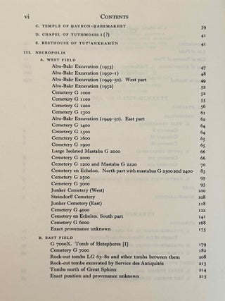 Topographical Bibliography. Vol. I: The Theban necropolis. Part 1: Private tombs. Part 2: Royal tombs and smaller cemeteries. Vol. II: Theban temples. Vol. III: Memphis. Part 1: Abu Rawash to Abusir. Part 2: Saqqara to Dahshur. Vol. VI: Upper Egypt: Chief Temples (excluding Thebes). Abydos, Dendera, Esna, Edfu, K&ocirc;m Ombo, and Philae. Vol. VII: Nubia deserts and outside Egypt (missing vol. IV, V & VIII)[newline]M1360e-37.jpeg
