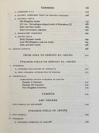 Topographical Bibliography. Vol. I: The Theban necropolis. Part 1: Private tombs. Part 2: Royal tombs and smaller cemeteries. Vol. II: Theban temples. Vol. III: Memphis. Part 1: Abu Rawash to Abusir. Part 2: Saqqara to Dahshur. Vol. VI: Upper Egypt: Chief Temples (excluding Thebes). Abydos, Dendera, Esna, Edfu, K&ocirc;m Ombo, and Philae. Vol. VII: Nubia deserts and outside Egypt (missing vol. IV, V & VIII)[newline]M1360e-38.jpeg