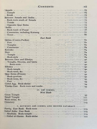 Topographical Bibliography. Vol. I: The Theban necropolis. Part 1: Private tombs. Part 2: Royal tombs and smaller cemeteries. Vol. II: Theban temples. Vol. III: Memphis. Part 1: Abu Rawash to Abusir. Part 2: Saqqara to Dahshur. Vol. VI: Upper Egypt: Chief Temples (excluding Thebes). Abydos, Dendera, Esna, Edfu, K&ocirc;m Ombo, and Philae. Vol. VII: Nubia deserts and outside Egypt (missing vol. IV, V & VIII)[newline]M1360e-67.jpeg