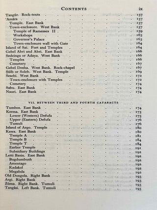 Topographical Bibliography. Vol. I: The Theban necropolis. Part 1: Private tombs. Part 2: Royal tombs and smaller cemeteries. Vol. II: Theban temples. Vol. III: Memphis. Part 1: Abu Rawash to Abusir. Part 2: Saqqara to Dahshur. Vol. VI: Upper Egypt: Chief Temples (excluding Thebes). Abydos, Dendera, Esna, Edfu, K&ocirc;m Ombo, and Philae. Vol. VII: Nubia deserts and outside Egypt (missing vol. IV, V & VIII)[newline]M1360e-69.jpeg