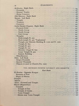 Topographical Bibliography. Vol. I: The Theban necropolis. Part 1: Private tombs. Part 2: Royal tombs and smaller cemeteries. Vol. II: Theban temples. Vol. III: Memphis. Part 1: Abu Rawash to Abusir. Part 2: Saqqara to Dahshur. Vol. VI: Upper Egypt: Chief Temples (excluding Thebes). Abydos, Dendera, Esna, Edfu, K&ocirc;m Ombo, and Philae. Vol. VII: Nubia deserts and outside Egypt (missing vol. IV, V & VIII)[newline]M1360e-70.jpeg
