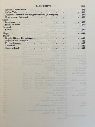 Topographical Bibliography. Vol. I: The Theban necropolis. Part 1: Private tombs. Part 2: Royal tombs and smaller cemeteries. Vol. II: Theban temples. Vol. III: Memphis. Part 1: Abu Rawash to Abusir. Part 2: Saqqara to Dahshur. Vol. VI: Upper Egypt: Chief Temples (excluding Thebes). Abydos, Dendera, Esna, Edfu, K&ocirc;m Ombo, and Philae. Vol. VII: Nubia deserts and outside Egypt (missing vol. IV, V & VIII)[newline]M1360e-79.jpeg
