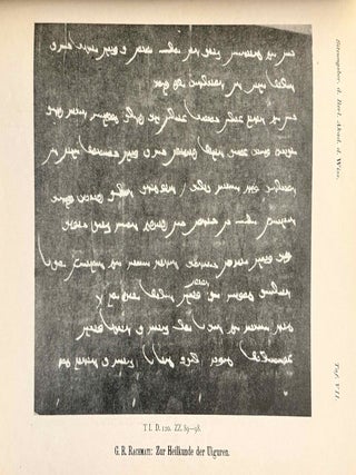 Zur Heilkunde der Uiguren I & II (complete set)[newline]M13627-03.jpeg