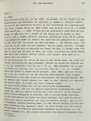 Das Akkadische des K&ouml;nigs Tusratta von Mitanni