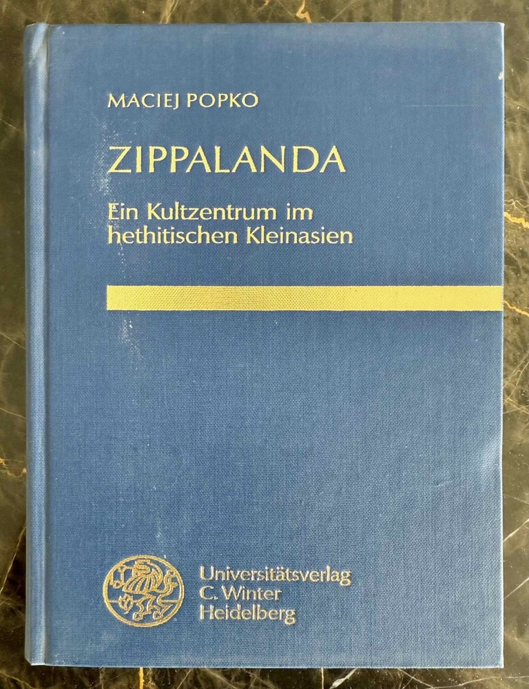 Item #M13682 Zippalanda. Ein Kultzentrum im hethitischen Kleinasien. POPKO Maciej.[newline]M13682-00.jpeg
