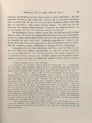 Philodemos &uuml;ber die G&ouml;tter. Drittes Buch. I. Griechischer Text. II. Erl&auml;uterung des Textes (complete set)[newline]M13691-05.jpeg