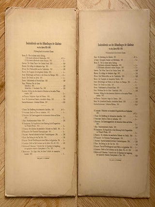 Philodemos &uuml;ber die G&ouml;tter. Drittes Buch. I. Griechischer Text. II. Erl&auml;uterung des Textes (complete set)[newline]M13691-06.jpeg