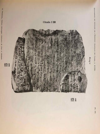 Catalogue des ostraca hiératiques littéraires de Deir el-Medineh. Tome II. Fasc. 1-2-3. Nos 1109-1266 (complete volume)