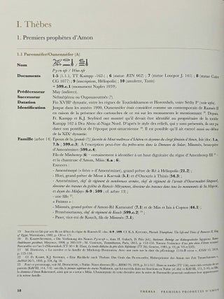 Les grands pr&ecirc;tres d'Egypte &agrave; l'&eacute;poque ramesside. Prosopographie et histoire. Vol. I: Analyse & synth&egrave;se. Vol. II: Corpus (complete set)[newline]M13710-03.jpeg