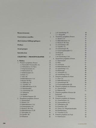 Les grands pr&ecirc;tres d'Egypte &agrave; l'&eacute;poque ramesside. Prosopographie et histoire. Vol. I: Analyse & synth&egrave;se. Vol. II: Corpus (complete set)[newline]M13710-04.jpeg