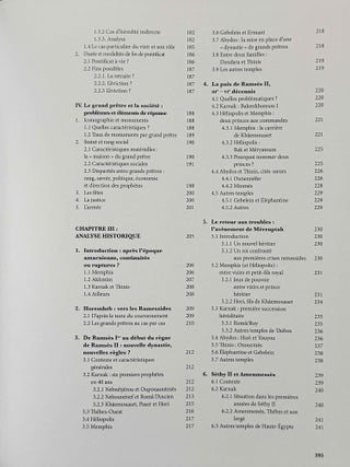 Les grands pr&ecirc;tres d'Egypte &agrave; l'&eacute;poque ramesside. Prosopographie et histoire. Vol. I: Analyse & synth&egrave;se. Vol. II: Corpus (complete set)[newline]M13710-09.jpeg