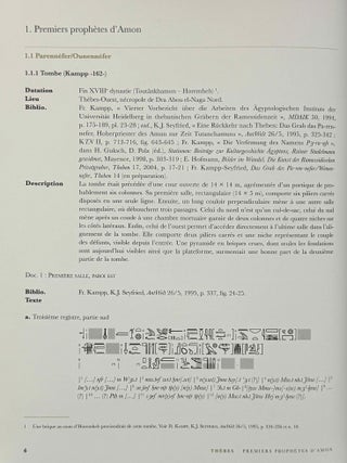 Les grands pr&ecirc;tres d'Egypte &agrave; l'&eacute;poque ramesside. Prosopographie et histoire. Vol. I: Analyse & synth&egrave;se. Vol. II: Corpus (complete set)[newline]M13710-13.jpeg