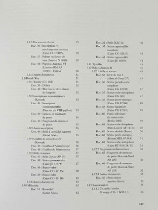 Les grands pr&ecirc;tres d'Egypte &agrave; l'&eacute;poque ramesside. Prosopographie et histoire. Vol. I: Analyse & synth&egrave;se. Vol. II: Corpus (complete set)[newline]M13710-15.jpeg